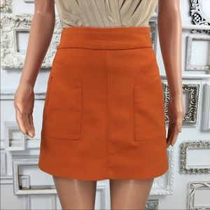 Zara mod style mini skirt